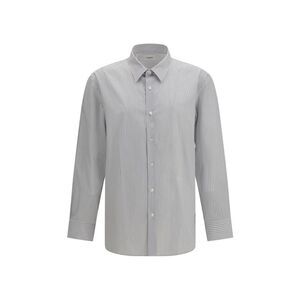 Saint Laurent Men Striped Shirt With Button Fastening